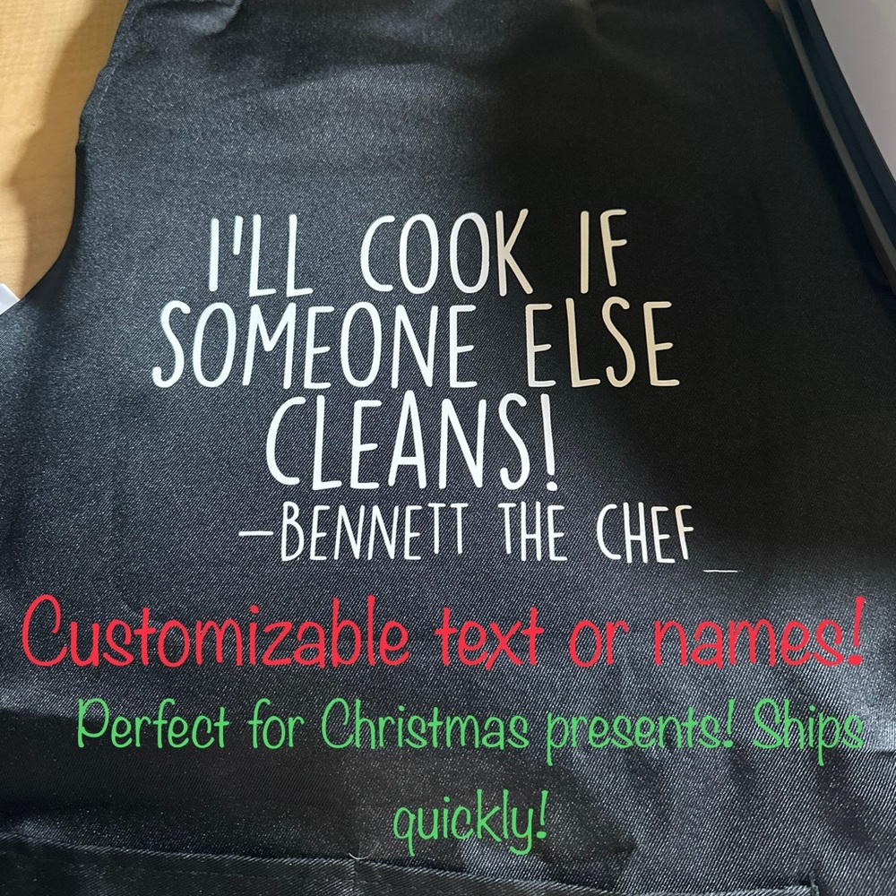 Custom aprons